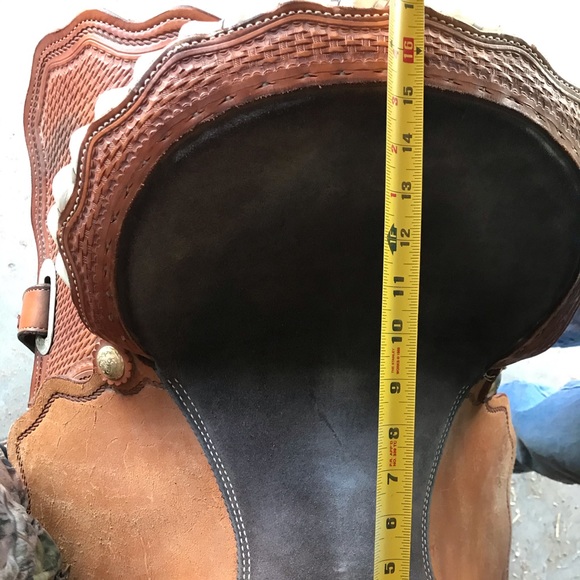 15 inch Billy Cook Saddle - Picture 4 of 6
